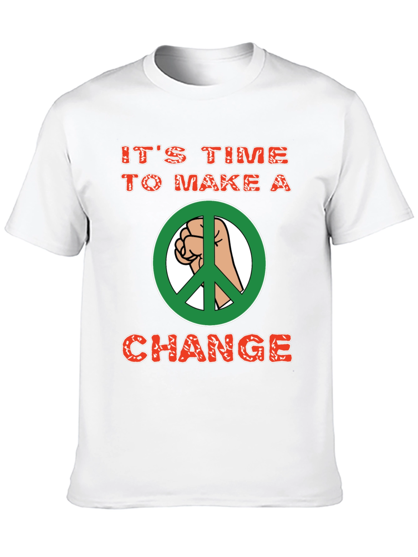 Its Time To Make A Change Graphic T-Shirt