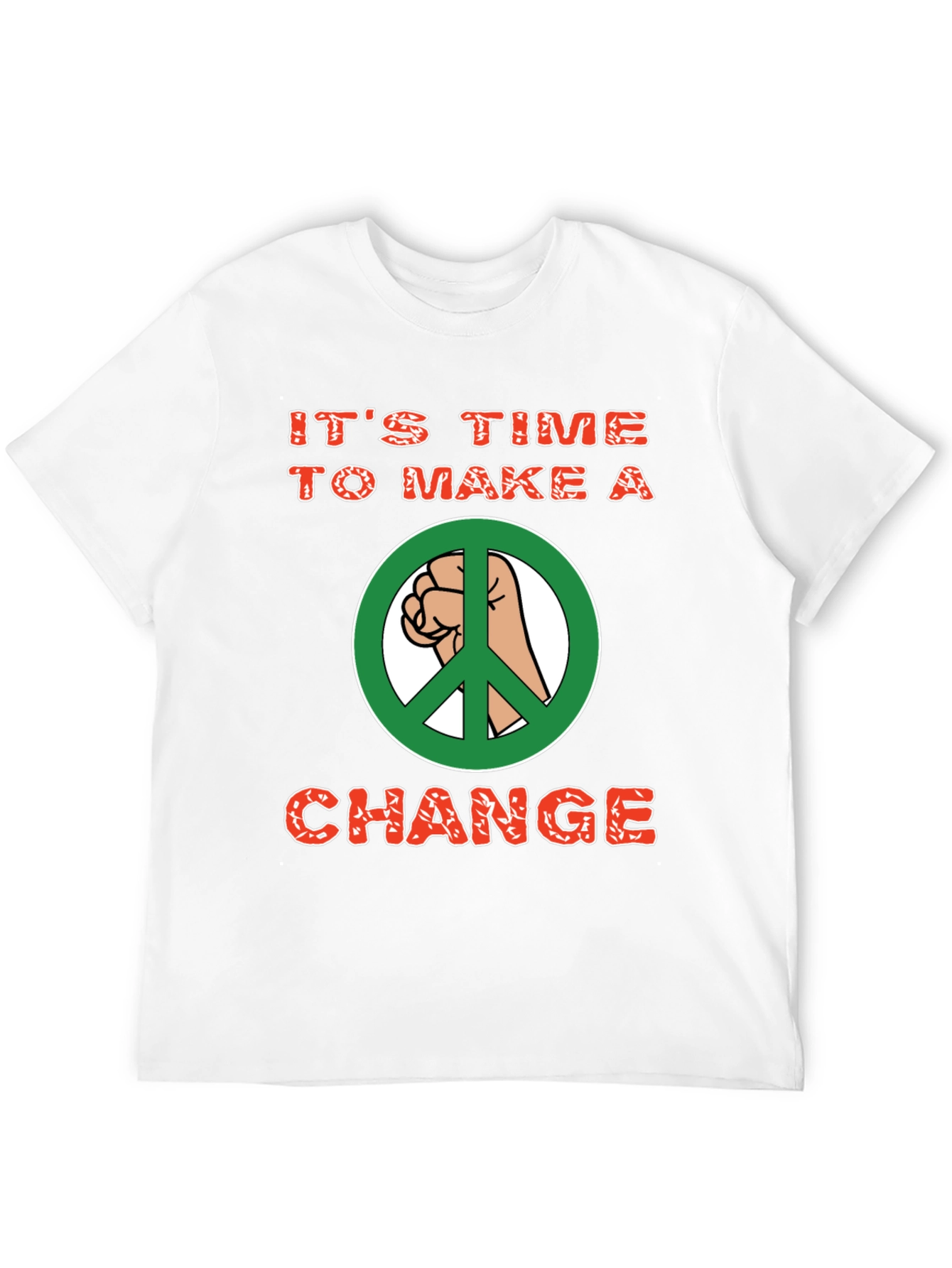 Its Time To Make A Change Graphic T-Shirt