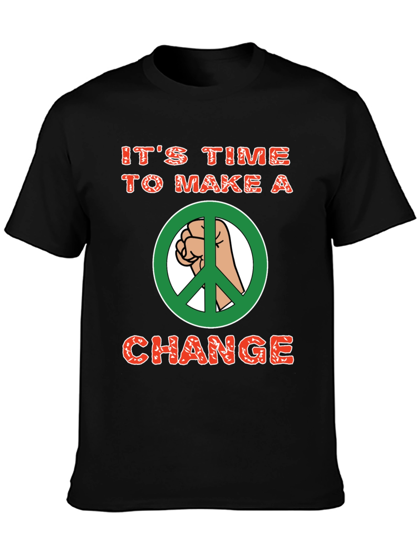 Its Time To Make A Change Graphic T-Shirt