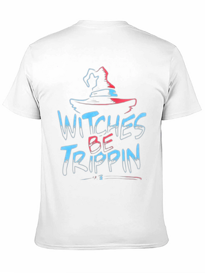 Witches Be Trippin Graphic Tee - Halloween T-Shirt