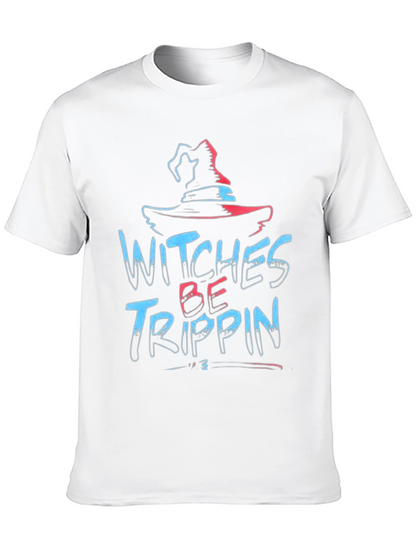 Witches Be Trippin Graphic Tee - Halloween T-Shirt
