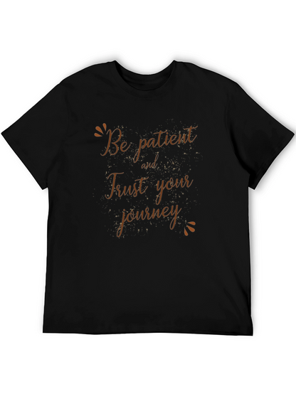 Be Patient Graphic Print T-Shirt