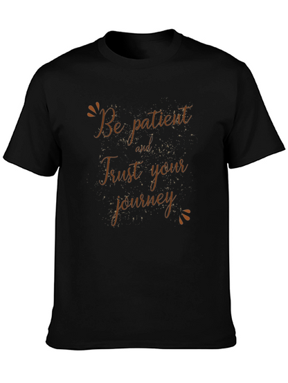 Be Patient Graphic Print T-Shirt
