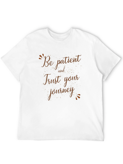 Be Patient Graphic Print T-Shirt