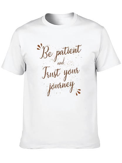 Be Patient Graphic Print T-Shirt