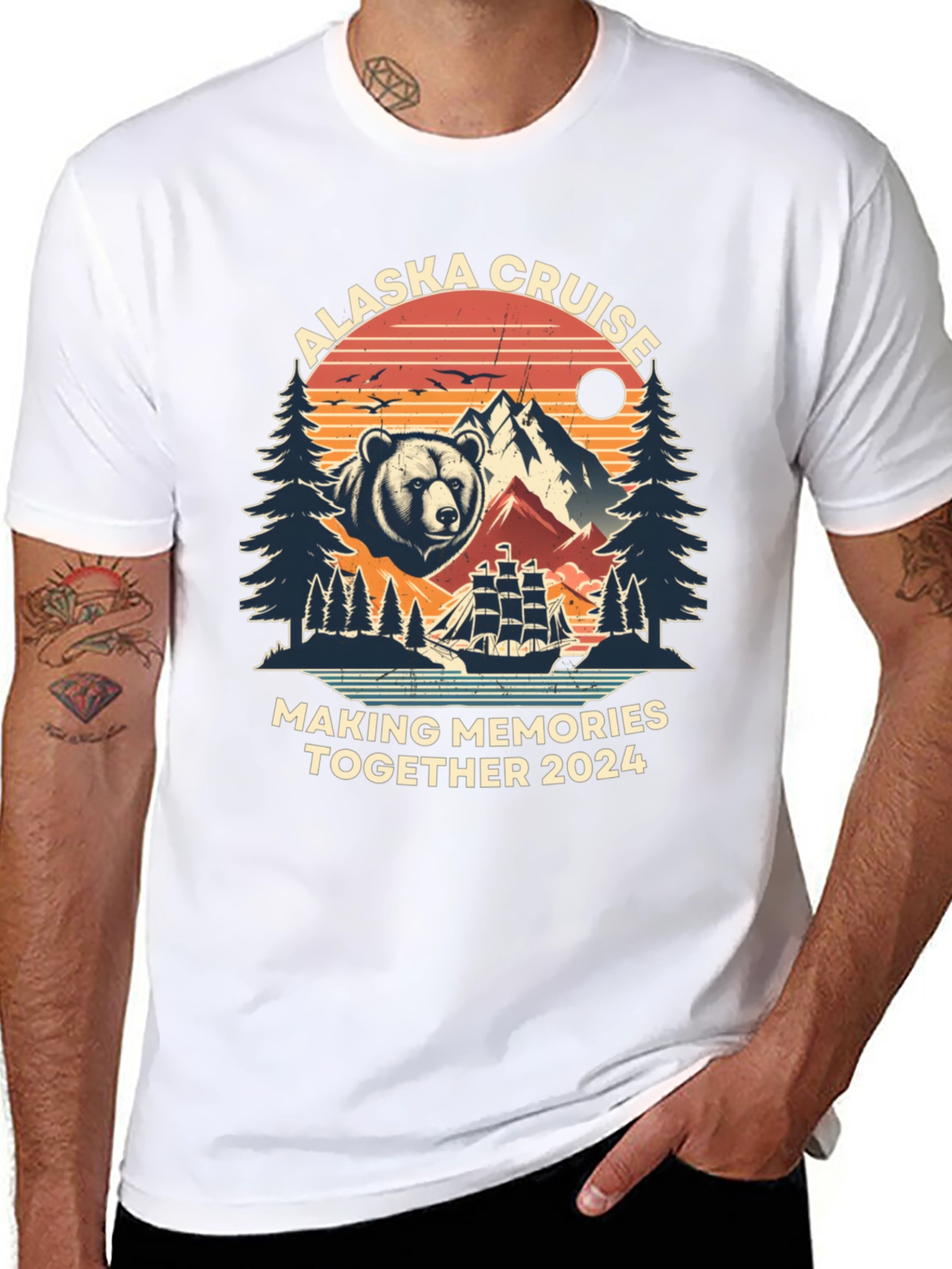 Alaska Cruise 2024 Souvenir T-Shirt