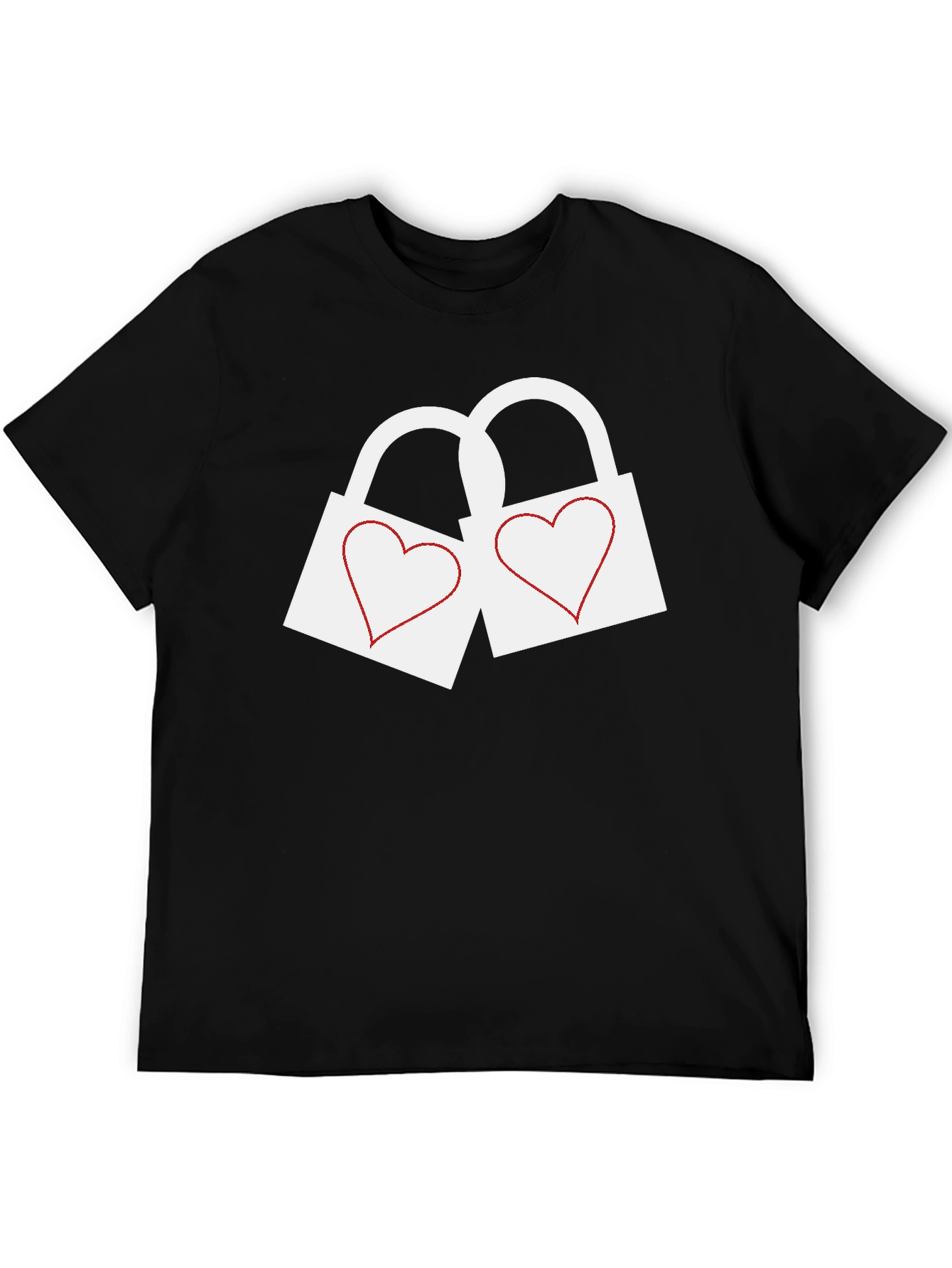 Heart Lock Graphic T-Shirt