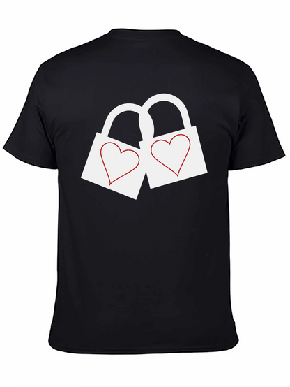 Heart Lock Graphic T-Shirt
