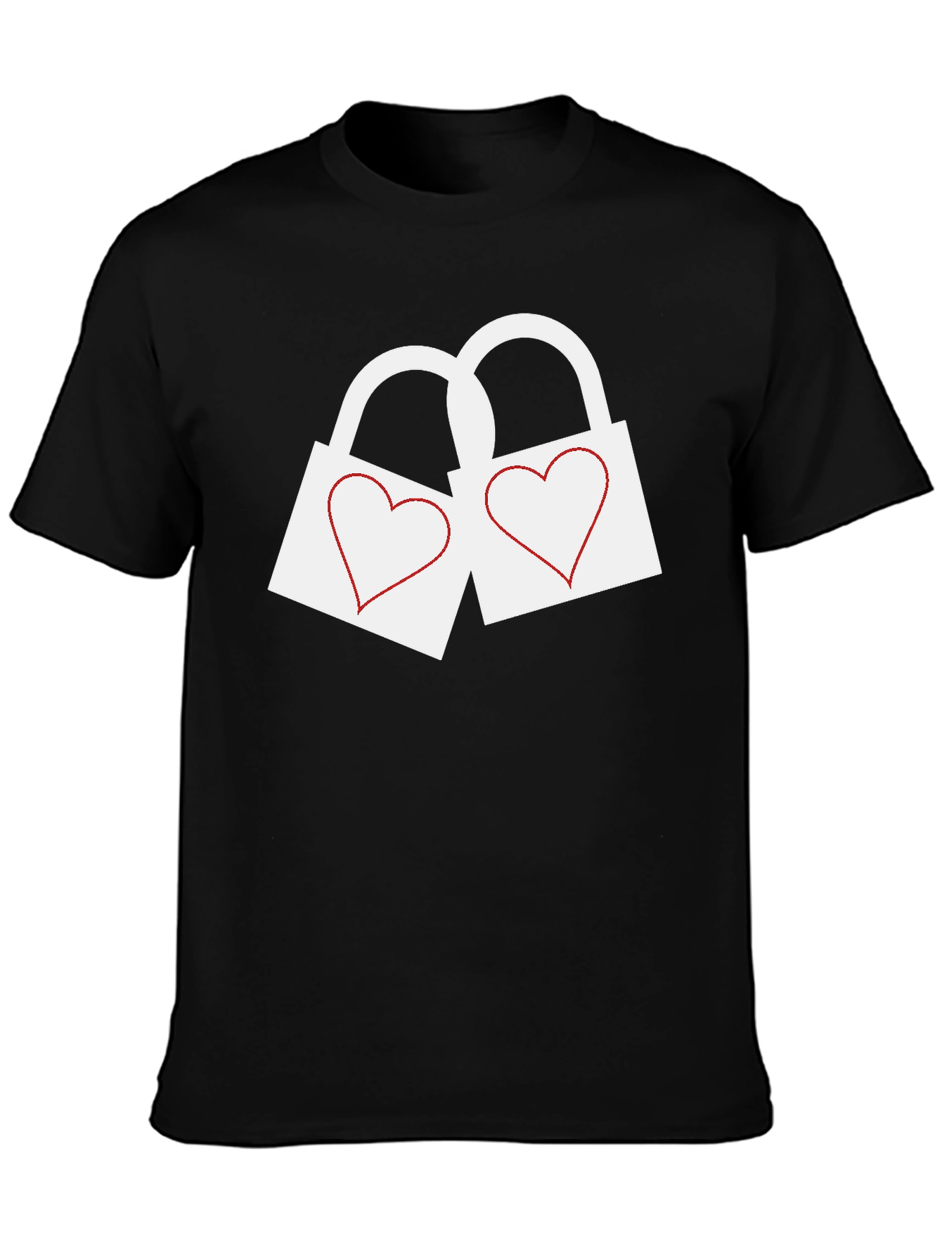 Heart Lock Graphic T-Shirt