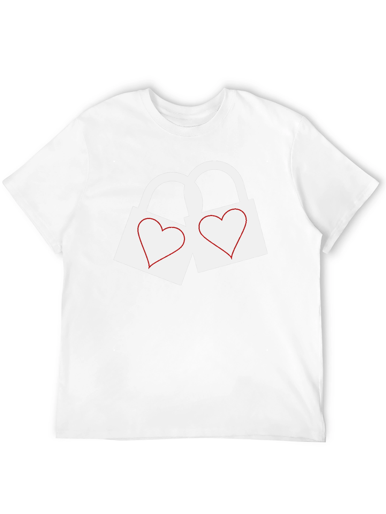 Heart Lock Graphic T-Shirt