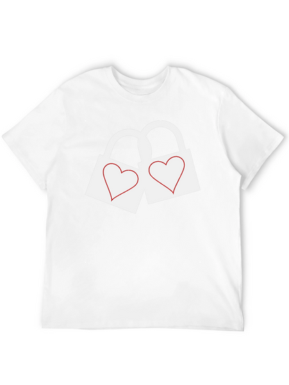 Heart Lock Graphic T-Shirt