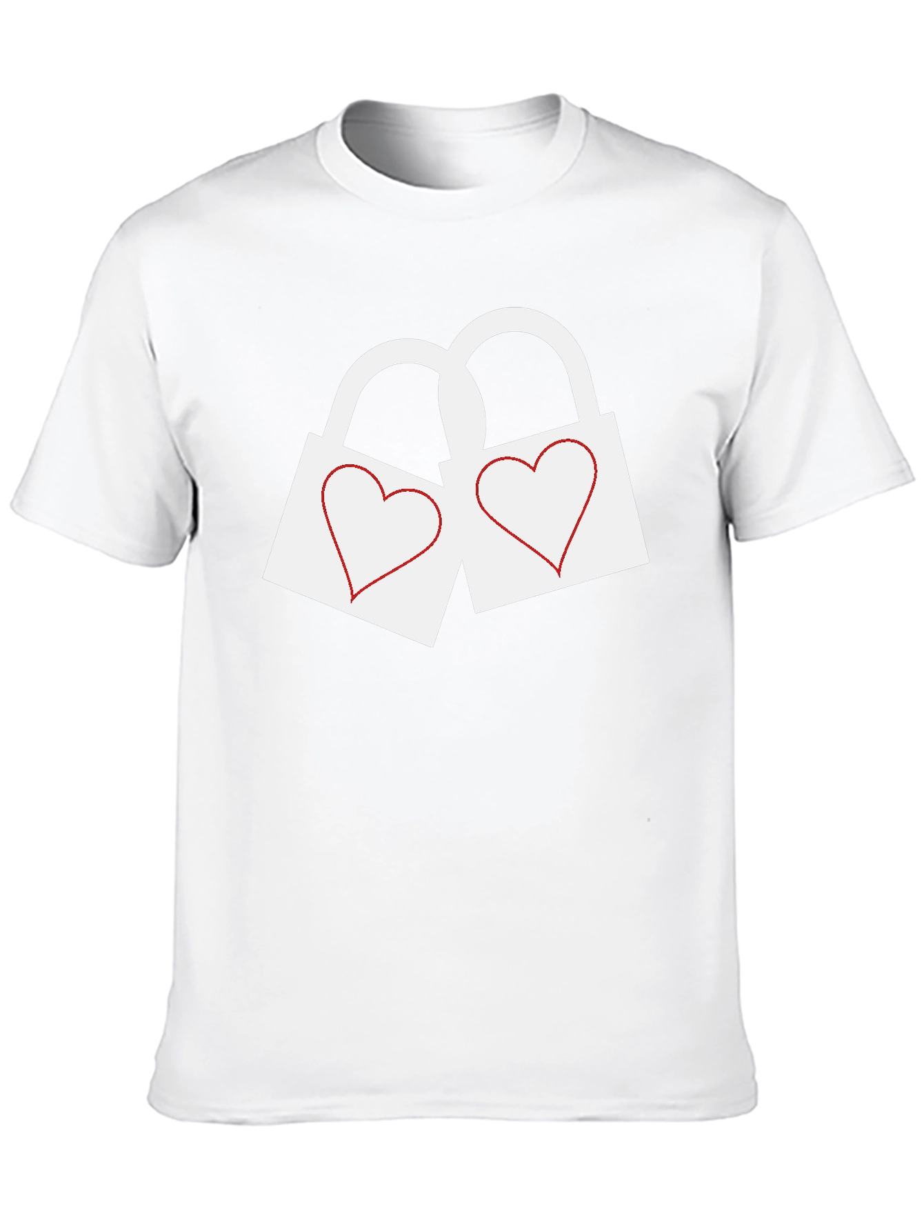 Heart Lock Graphic T-Shirt