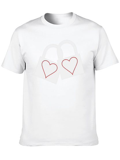 Heart Lock Graphic T-Shirt
