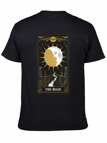 The Moon Tarot Card Graphic T-Shirt