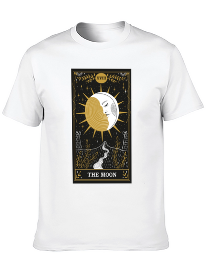 The Moon Tarot Card Graphic T-Shirt
