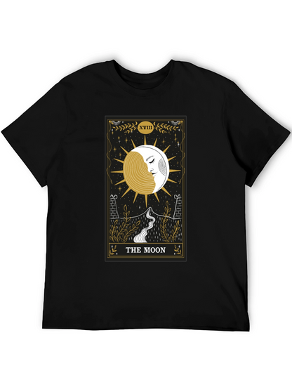 The Moon Tarot Card Graphic T-Shirt