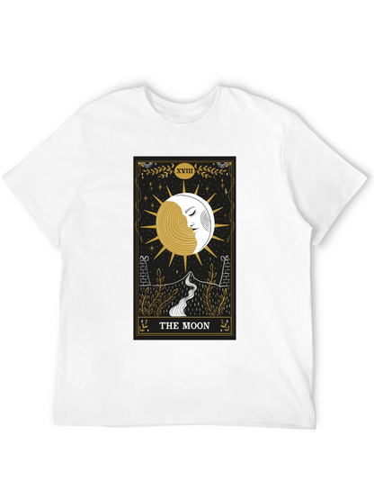 The Moon Tarot Card Graphic T-Shirt