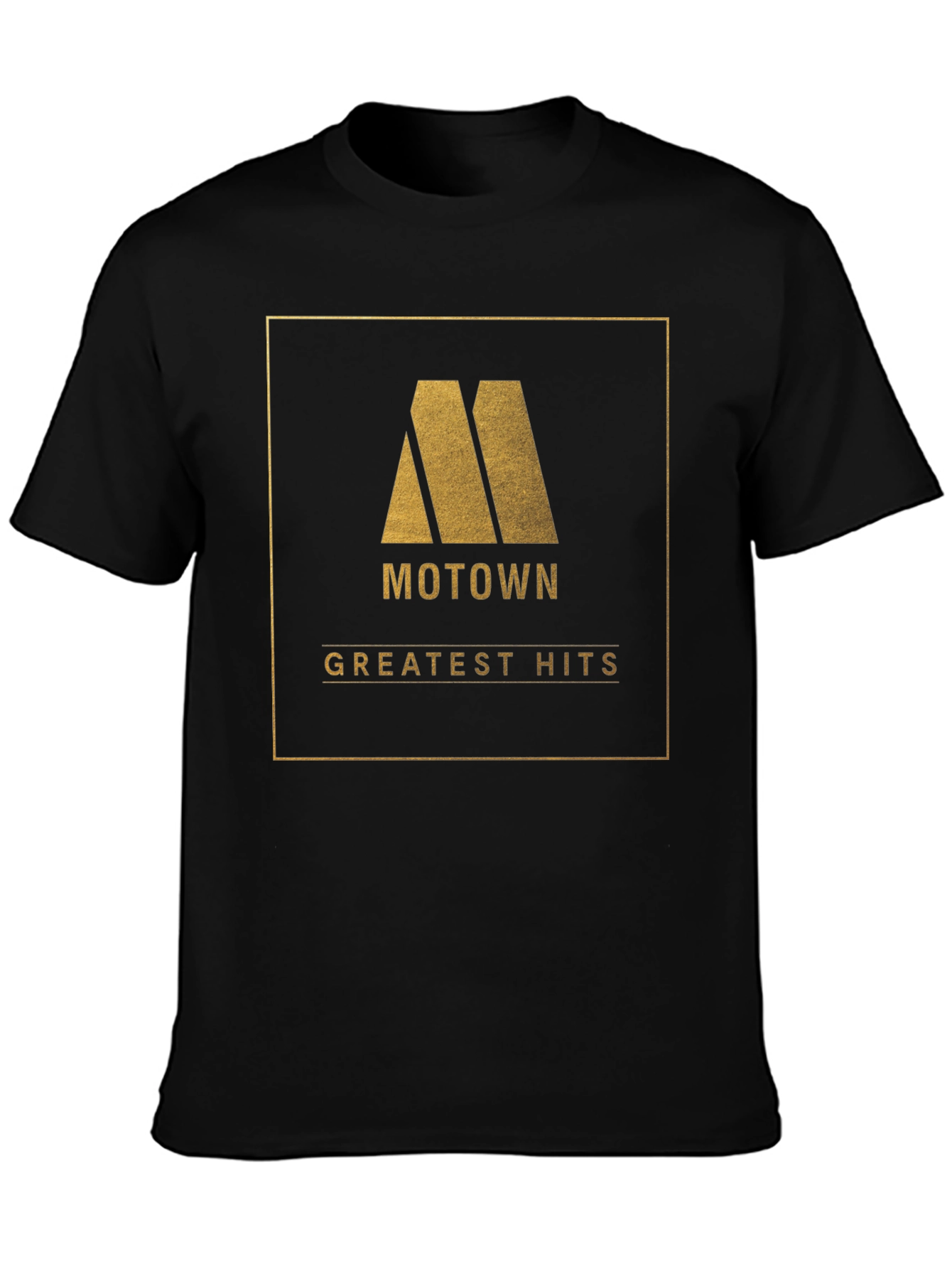 Motown Greatest Hits Black T-Shirt