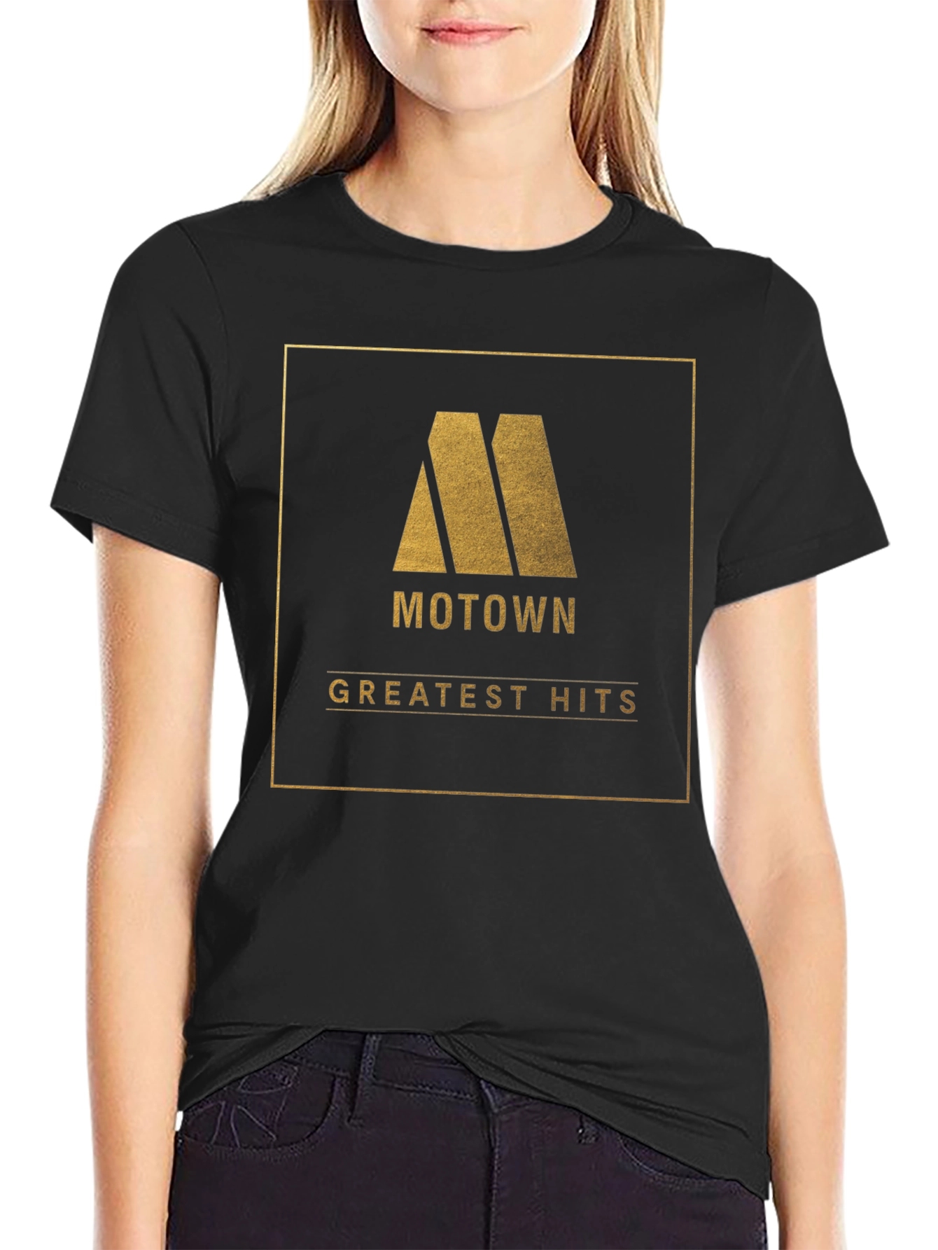 Motown Greatest Hits Black T-Shirt