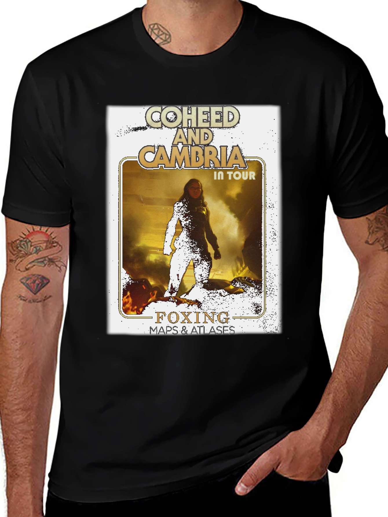 Coheed and Cambria In Tour Black T-Shirt