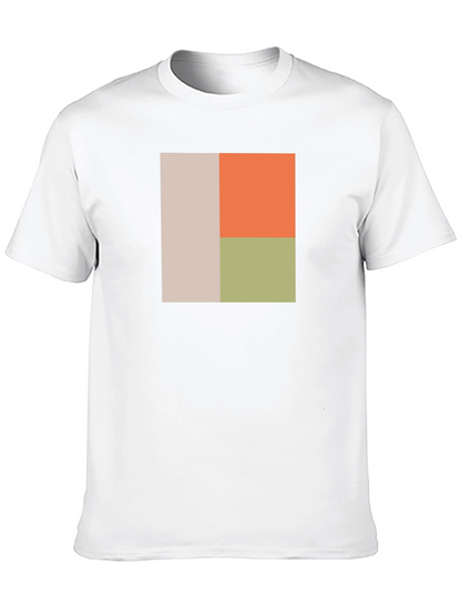 Modern Art Black T-Shirt