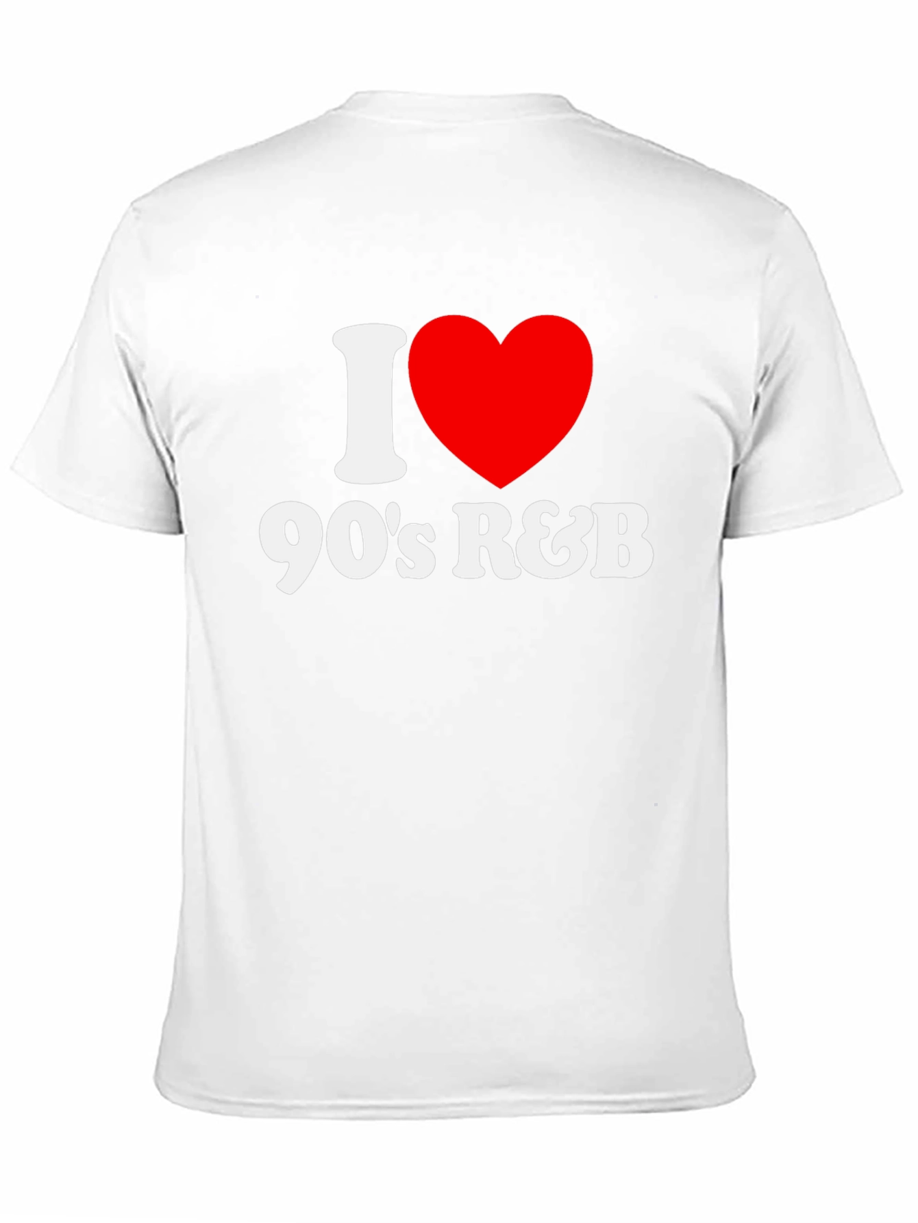 I Heart 90s R&B Black T-Shirt