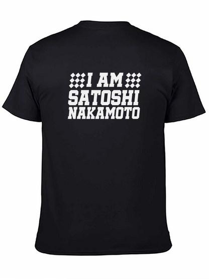 I AM Satoshi Nakamoto T-Shirt - Crypto Bitcoin Tee