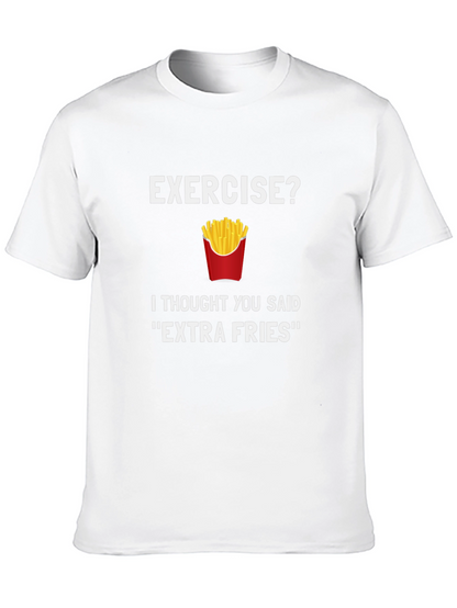 Extra Fries T-Shirt - Funny Foodie Tee