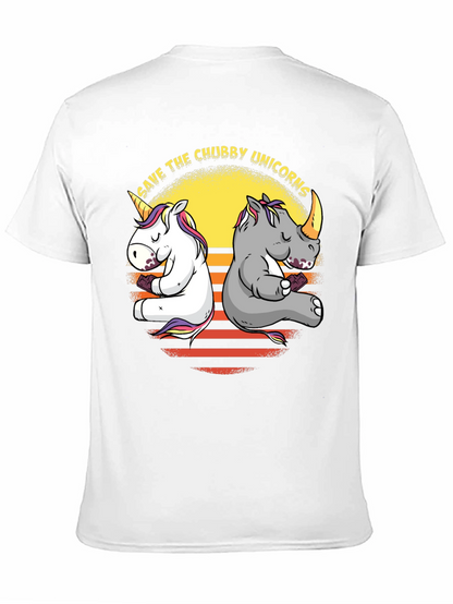 Save the Chubby Unicorns Graphic Tee