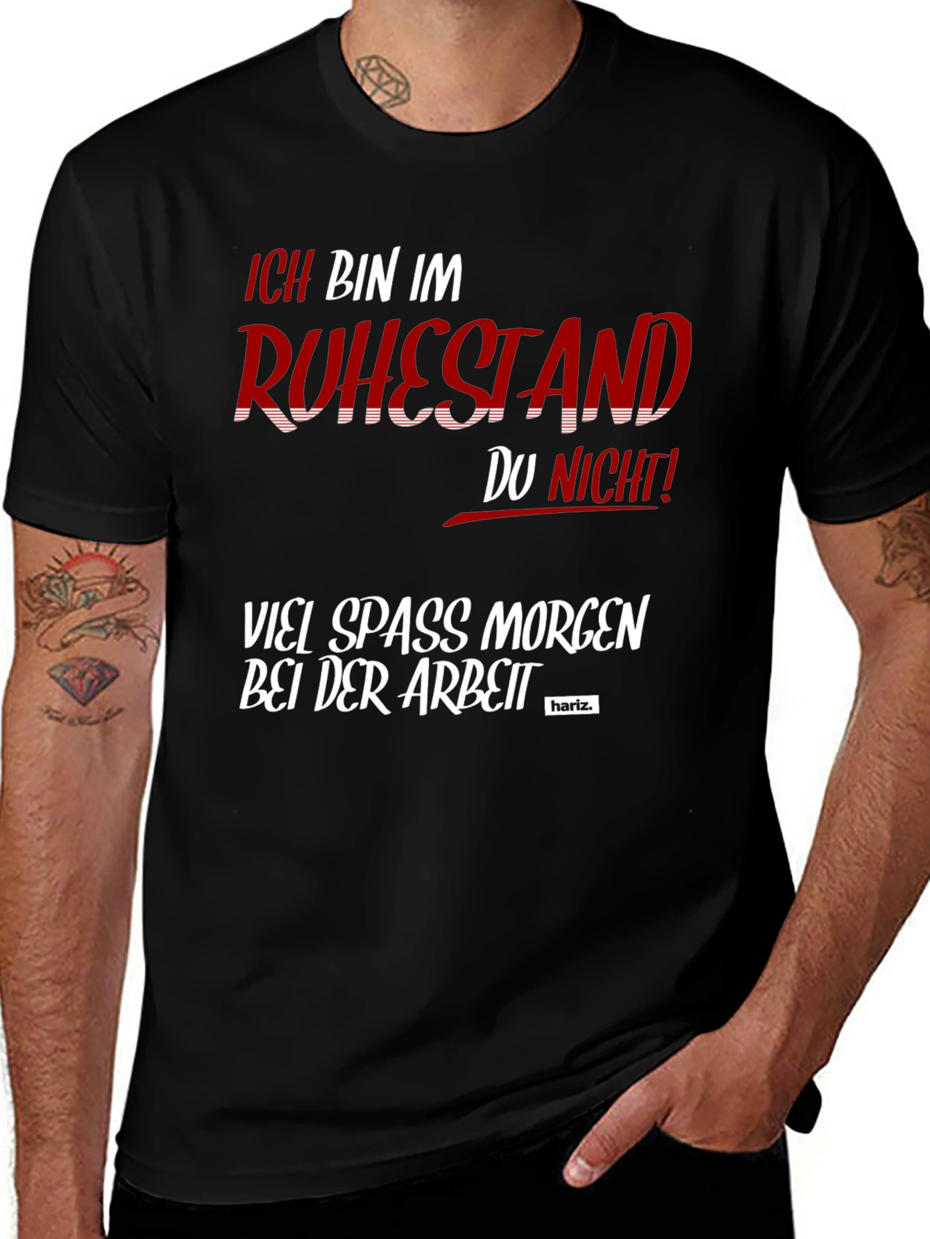 Funny Retirement T-Shirt - Ich Bin Im Ruhestand