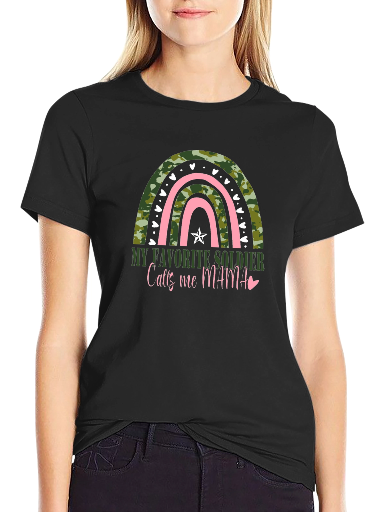 My Favorite Soldier Calls Me Mama T-Shirt