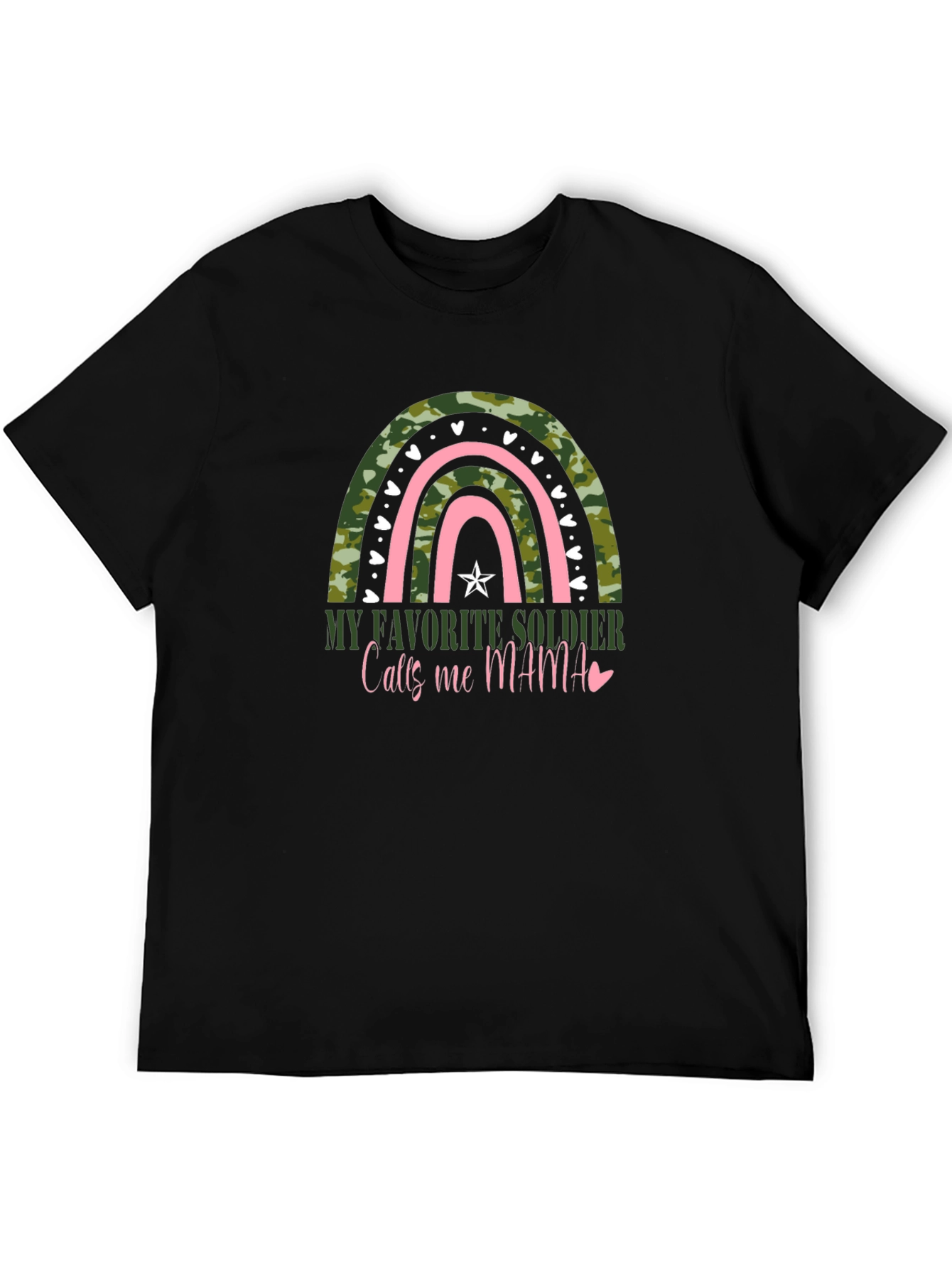 My Favorite Soldier Calls Me Mama T-Shirt