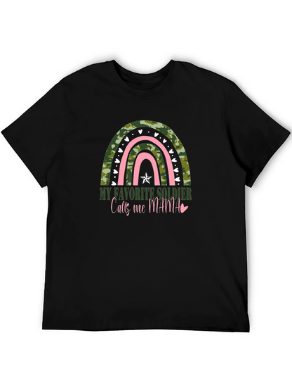 My Favorite Soldier Calls Me Mama T-Shirt