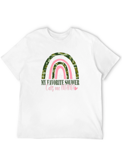 My Favorite Soldier Calls Me Mama T-Shirt