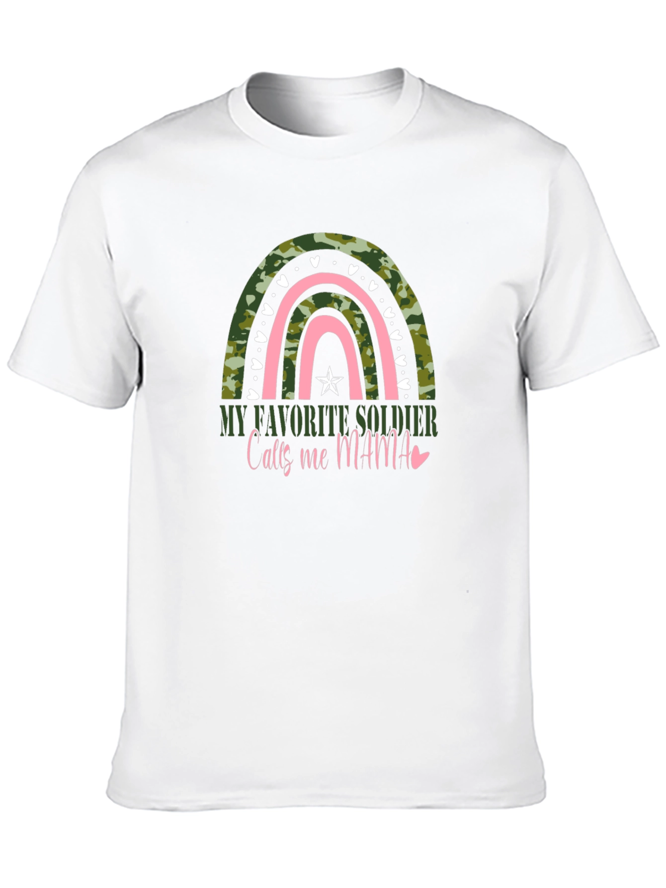 My Favorite Soldier Calls Me Mama T-Shirt