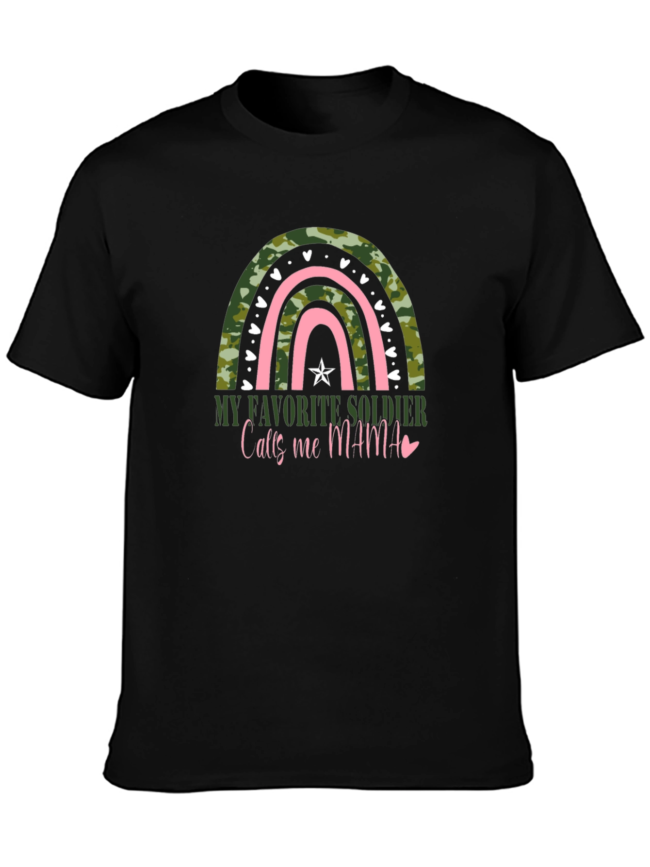 My Favorite Soldier Calls Me Mama T-Shirt