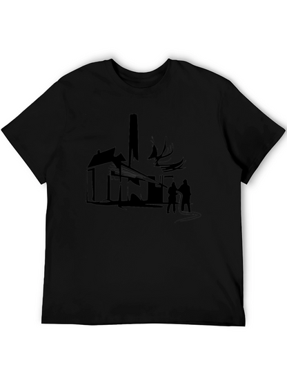 Urban Decay Graphic Tee - Black Cotton Casual