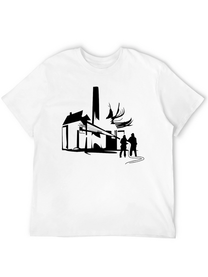 Urban Decay Graphic Tee - Black Cotton Casual