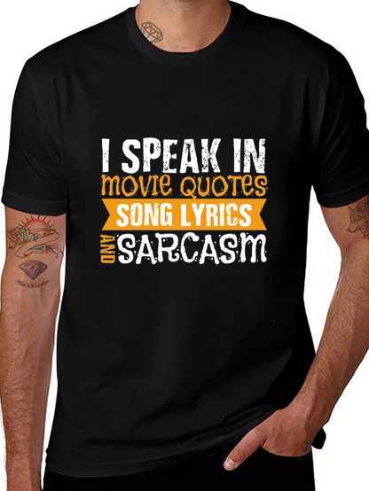 I Speak in Movie Quotes T-Shirt