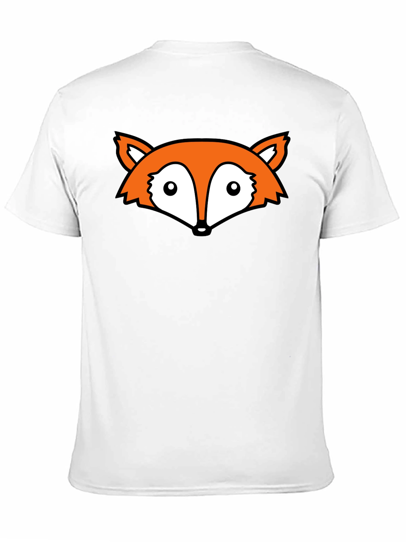Fox Head Graphic Black T-Shirt