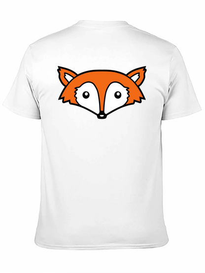 Fox Head Graphic Black T-Shirt