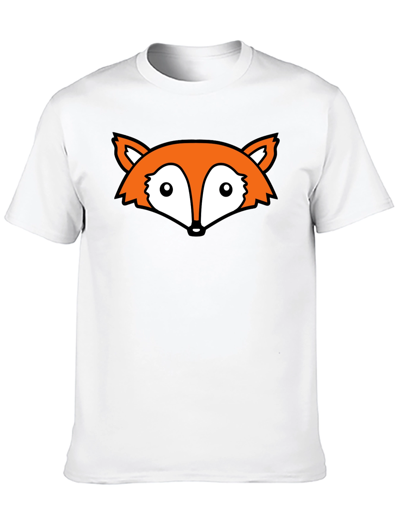 Fox Head Graphic Black T-Shirt