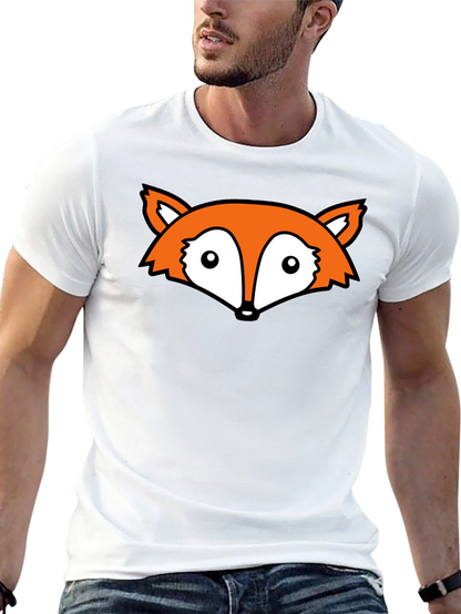 Fox Head Graphic Black T-Shirt