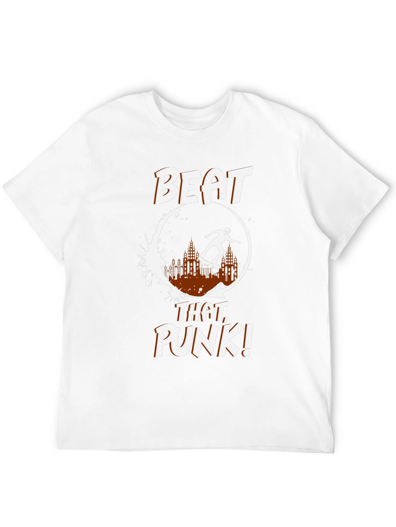 Beat That Punk! Skater Graphic Tee