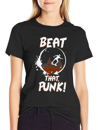 Beat That Punk! Skater Graphic Tee