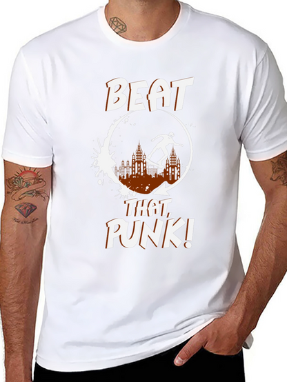 Beat That Punk! Skater Graphic Tee