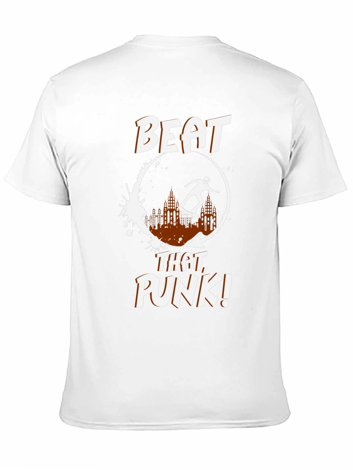 Beat That Punk! Skater Graphic Tee