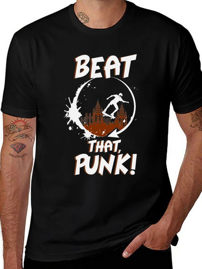 Beat That Punk! Skater Graphic Tee
