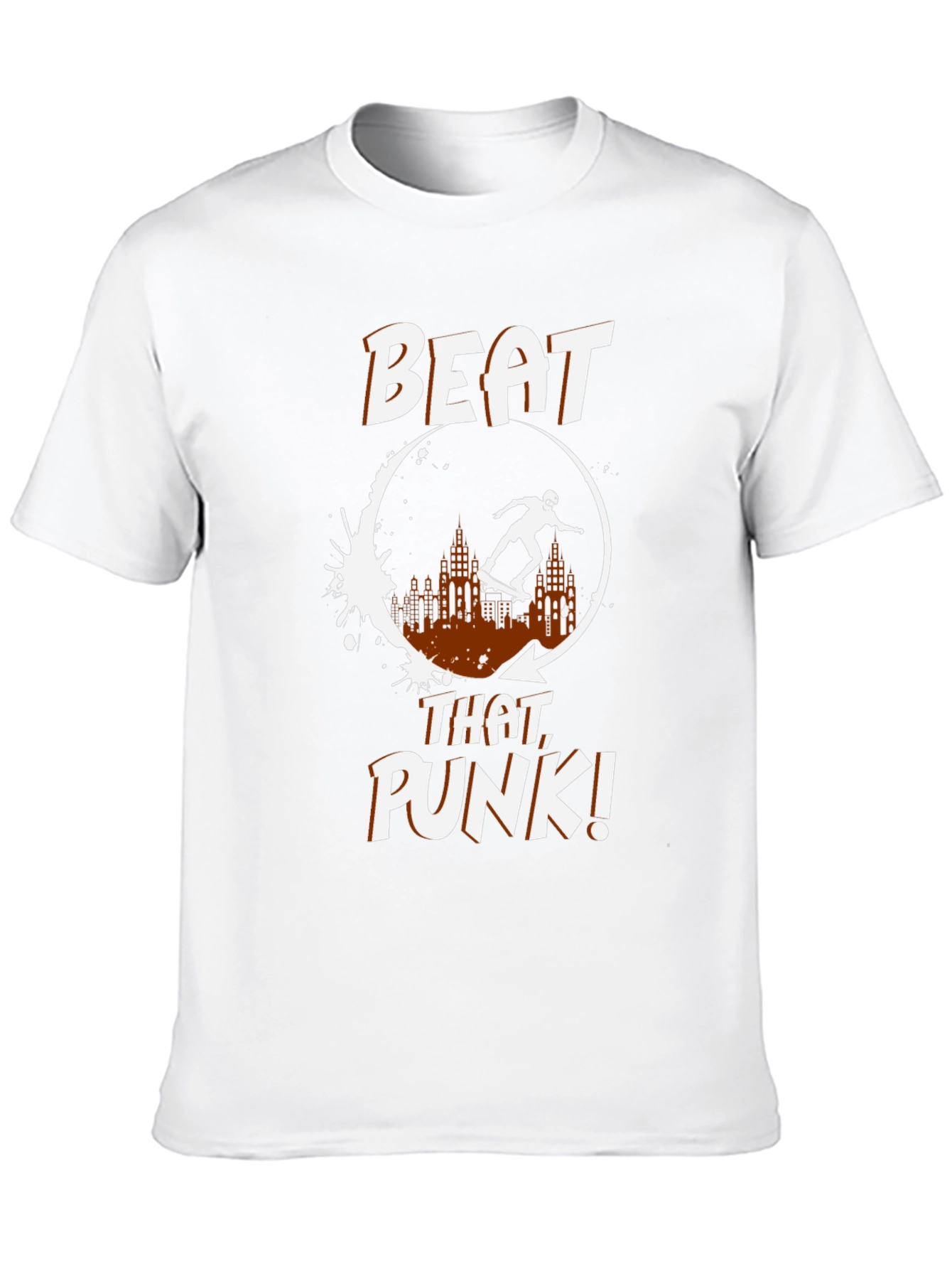 Beat That Punk! Skater Graphic Tee