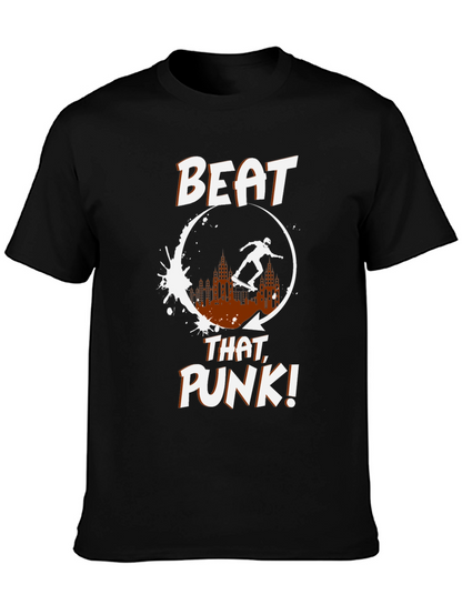 Beat That Punk! Skater Graphic Tee
